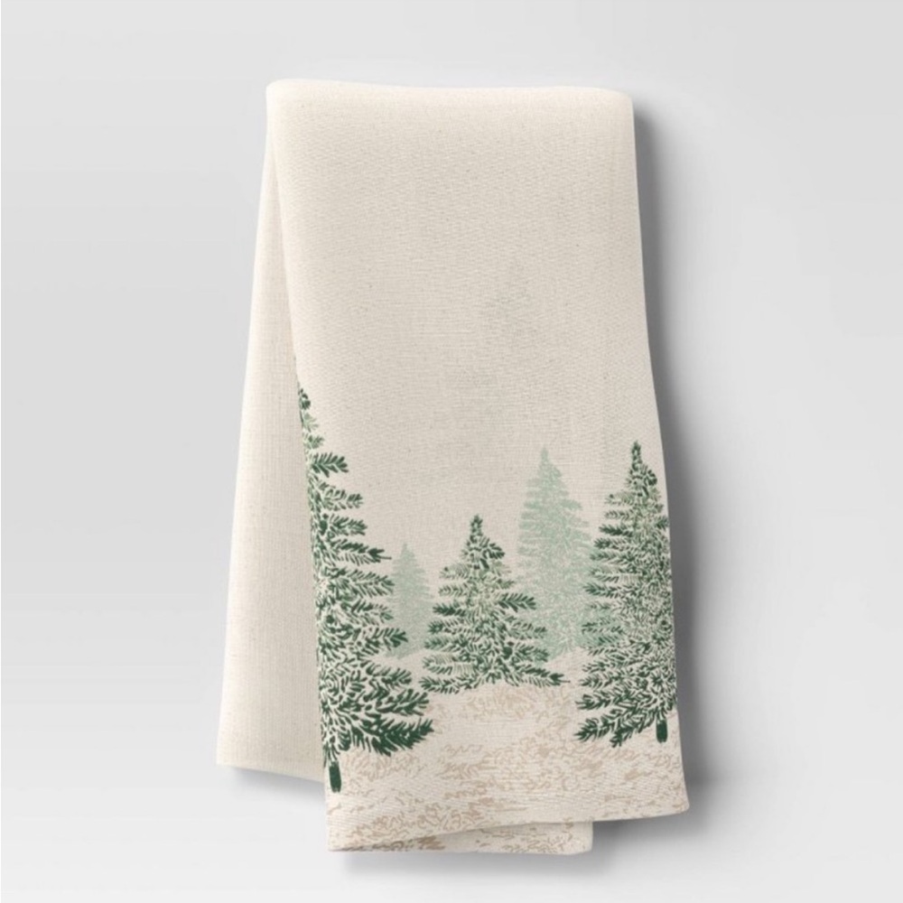 Threshold Pine Trees Kitchen Towel